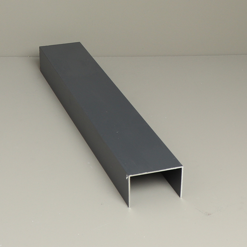 U-Abschußprofil mit Bürstchen